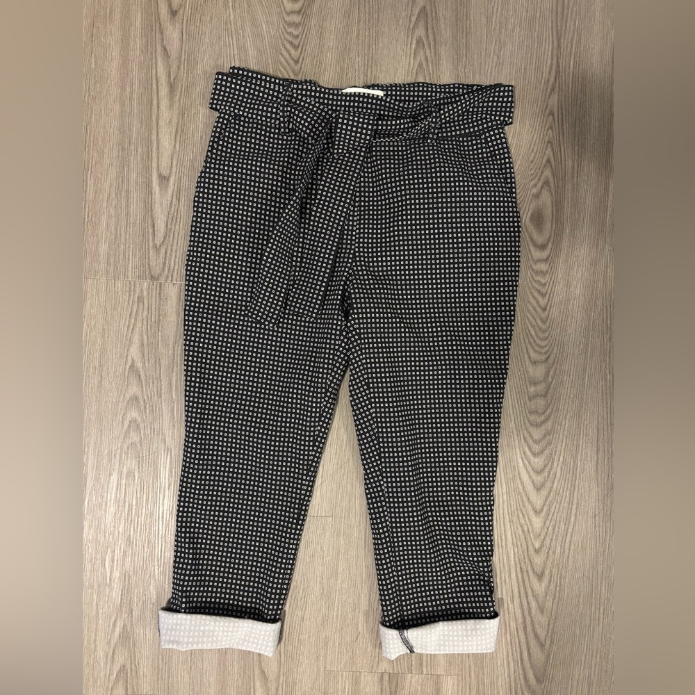Jules & Leopold Monochrome Patterned Trousers